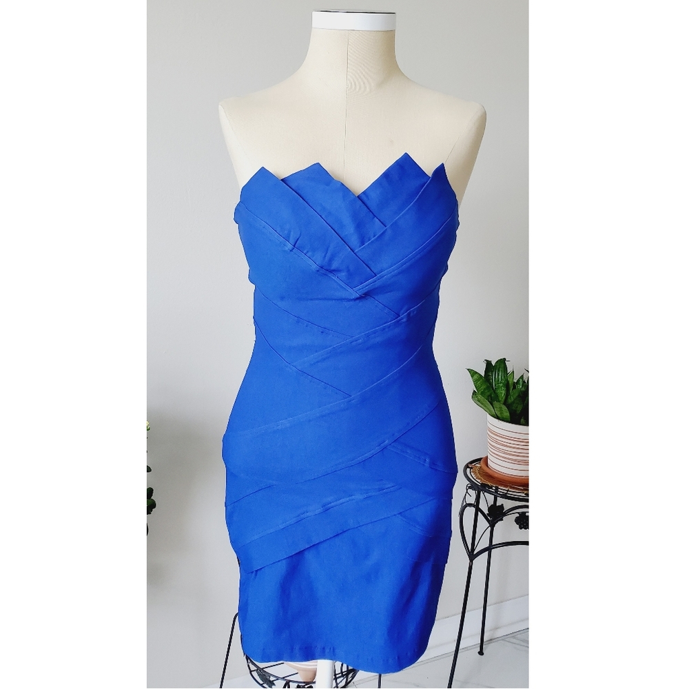 Strapless Cocktail Dress